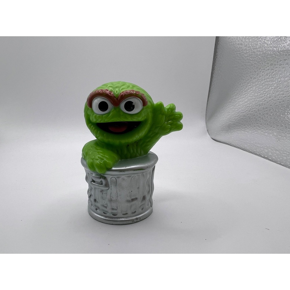 Sesame Street Friends Oscar‎ The Grouch 3" Playskool Figure 2013 Toddler Toys